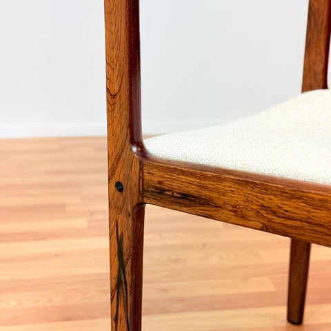 Danish dining chairs in Santos rosewood