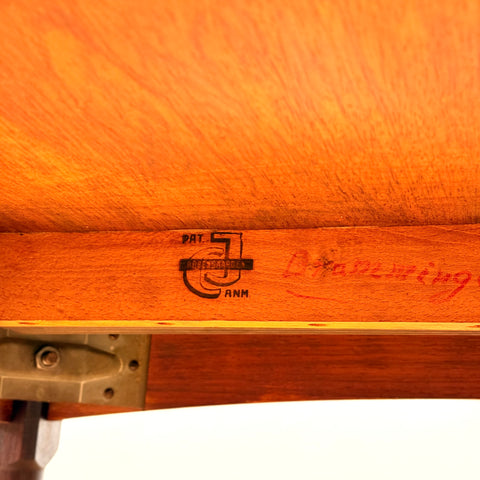 Danish round dining table in Santos rosewood by CJ Rosengarden