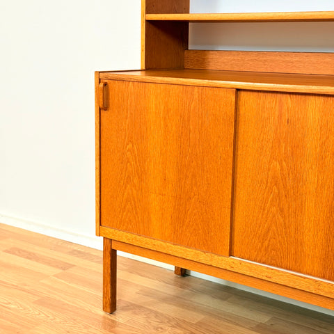 Swedish bookshelf in oak by Bertil Fridhagen for Bodafors