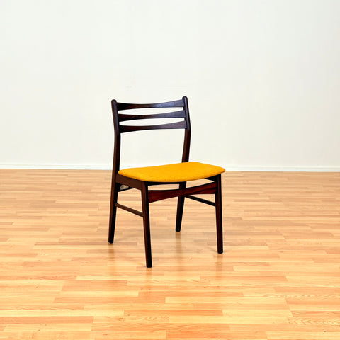 Danish dining chairs in Santos rosewood & beech, model 68 by Faldsled Chairs & Furniture Factory