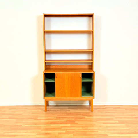 Swedish bookshelf in oak by Bertil Fridhagen for Bodafors