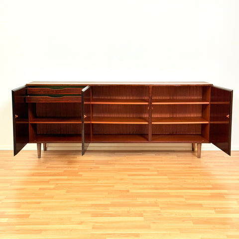 Danish sideboard in Santos rosewood by Omann Jun A/S