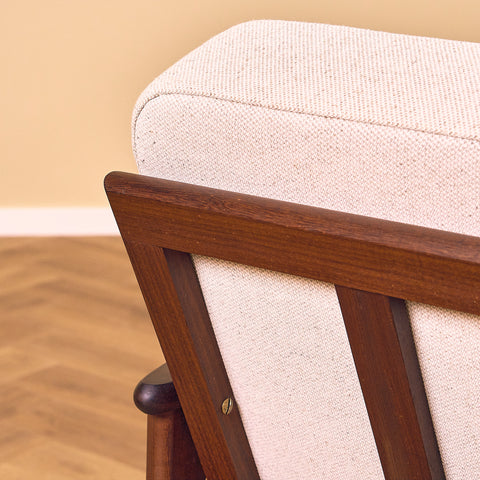 Danish armchair in walnut