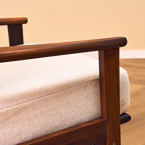 Danish armchair in walnut