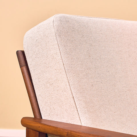 Danish armchair in walnut