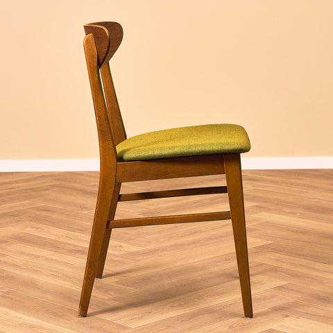 Dining chairs in teak & beech by Farstrup, model 210