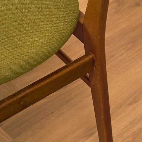 Dining chairs in teak & beech by Farstrup, model 210