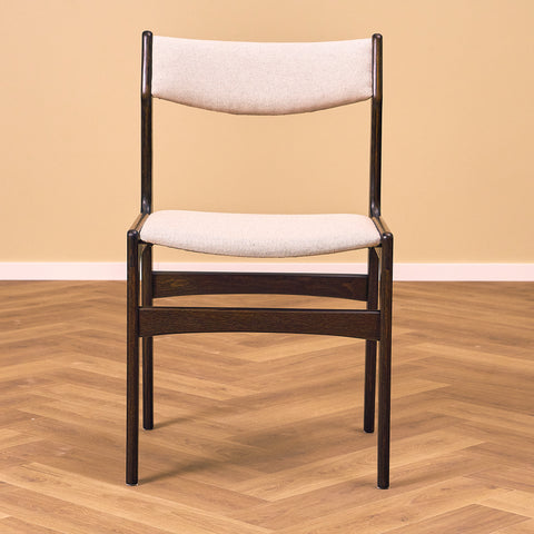 Danish set of 6 dining chairs by Erik Buch for Nova Stolefabrik
