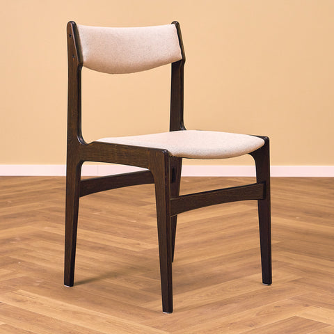Danish set of 6 dining chairs by Erik Buch for Nova Stolefabrik