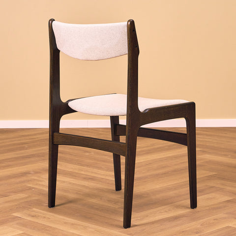 Danish set of 6 dining chairs by Erik Buch for Nova Stolefabrik