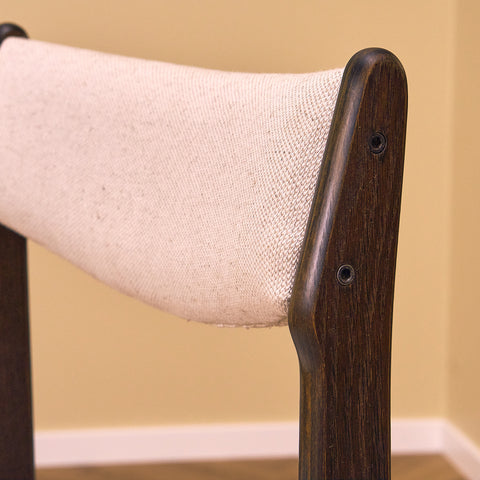 Danish set of 6 dining chairs by Erik Buch for Nova Stolefabrik