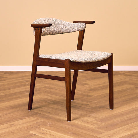 Swedish set of 4 dining armchairs model "Måsen", by Carl-Ewert Ekström for Johansson & Söner, Hyssna