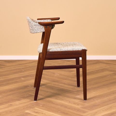 Swedish set of 4 dining armchairs model "Måsen", by Carl-Ewert Ekström for Johansson & Söner, Hyssna