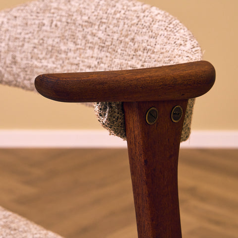 Swedish set of 4 dining armchairs model "Måsen", by Carl-Ewert Ekström for Johansson & Söner, Hyssna