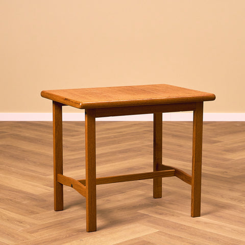 Swedish side table in teak by Alberts, Tibro