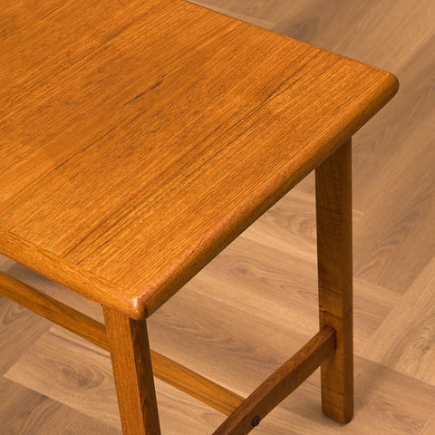 Swedish side table in teak by Alberts, Tibro