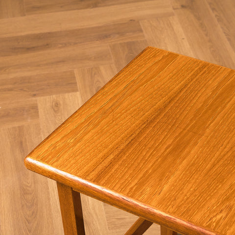 Swedish side table in teak by Alberts, Tibro