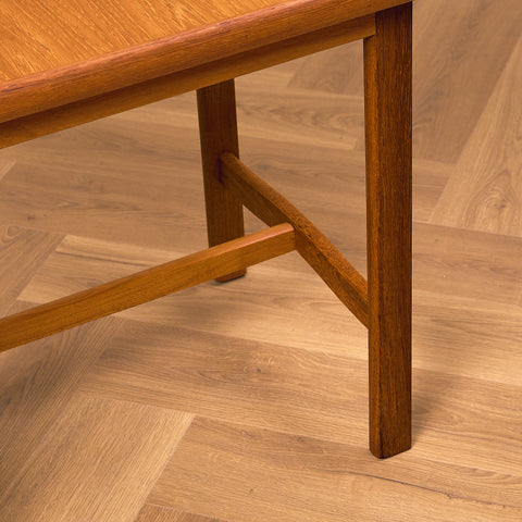 Swedish side table in teak by Alberts, Tibro