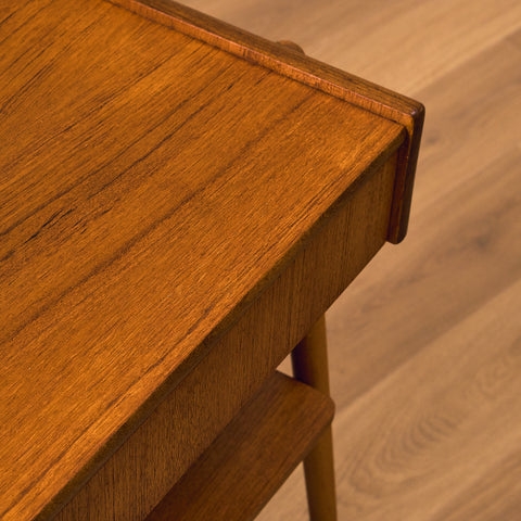 Swedish bedside tables in teak by Carlström & Co Möbelfabrik
