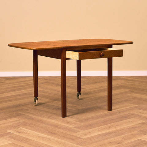 Swedish side table in teak by Engström & Myrstrand, model 'Trissan'