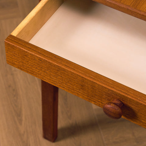 Swedish side table in teak by Engström & Myrstrand, model 'Trissan'
