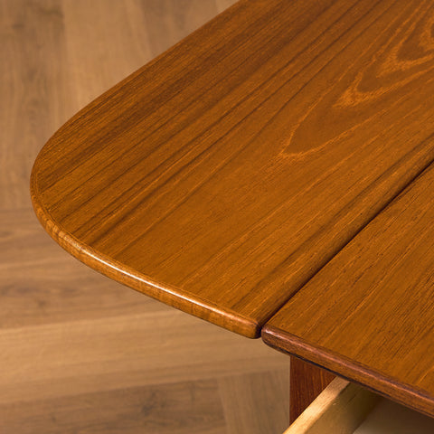 Swedish side table in teak by Engström & Myrstrand, model 'Trissan'