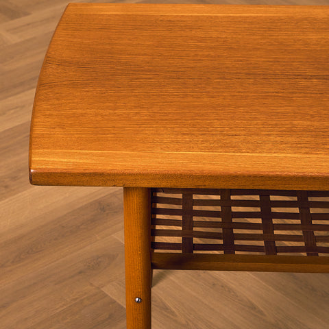 Swedish coffee table in teak