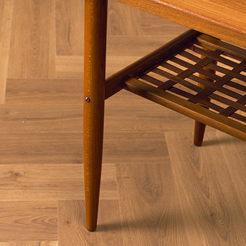 Swedish coffee table in teak