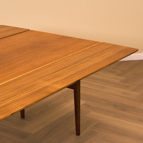 Swedish coffee table in teak & oak by Emmaboda Möbelfabrik