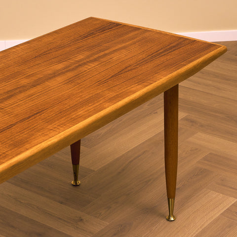 Swedish coffee table in teak