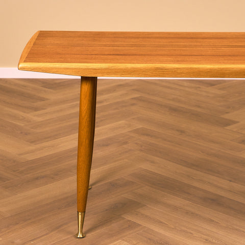 Swedish coffee table in teak