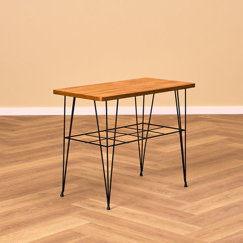 Swedish side table in teak