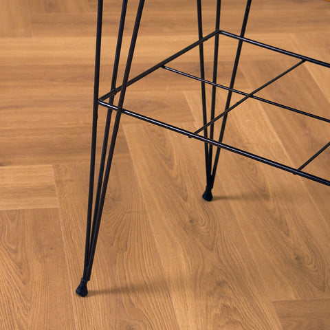 Swedish side table in teak