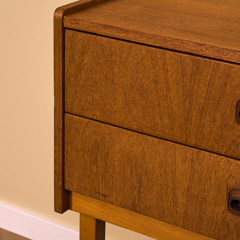 Swedish hall table in teak