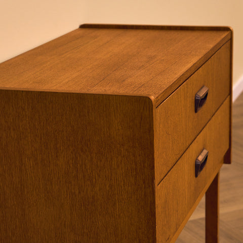 Swedish hall table in teak