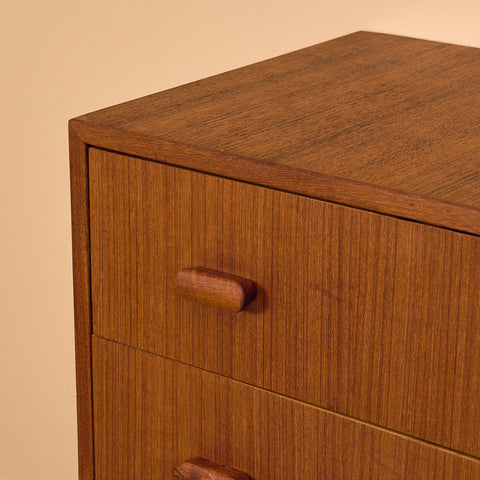 Swedish chest of drawers in teak by AB Lammhuts Möbler