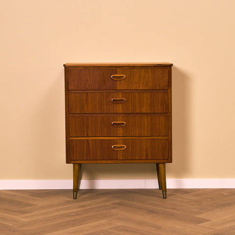 Swedish chest of drawers in teak