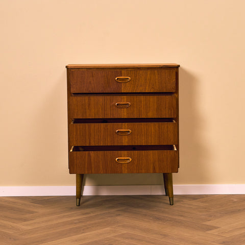 Swedish chest of drawers in teak
