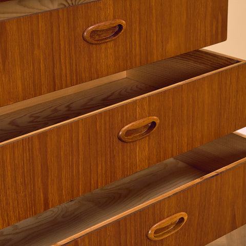 Swedish chest of drawers in teak