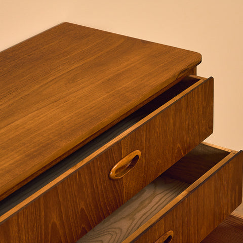 Swedish chest of drawers in teak