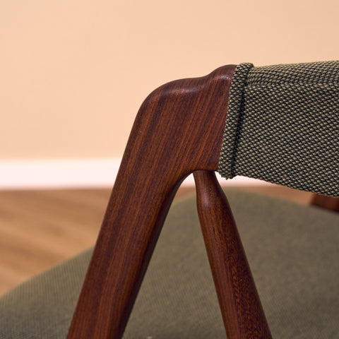 Danish dining chairs in walnut by Th. Harlev for Farstrup, model '205'