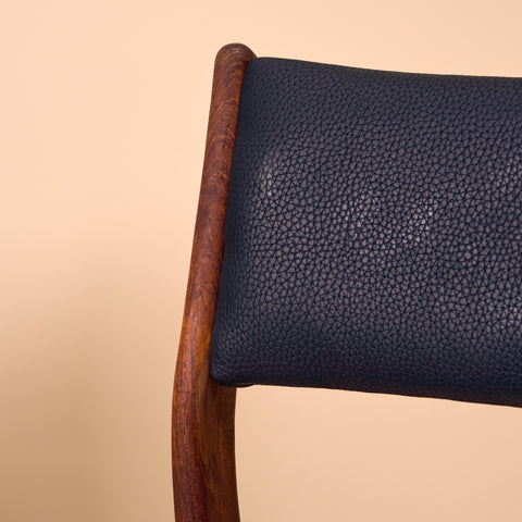 Danish dining chairs in teak by Johannes Andersen for Idum Møbelfabrik