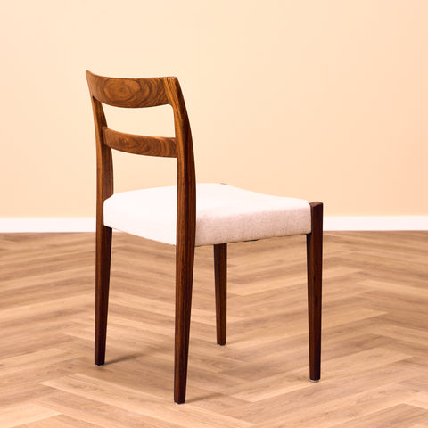 Swedish set of 4 dining chairs "Garmi" by Nilson Jonsson for Troeds