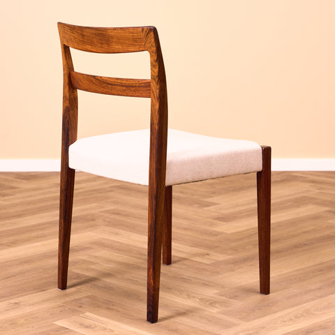 Swedish set of 4 dining chairs "Garmi" by Nilson Jonsson for Troeds