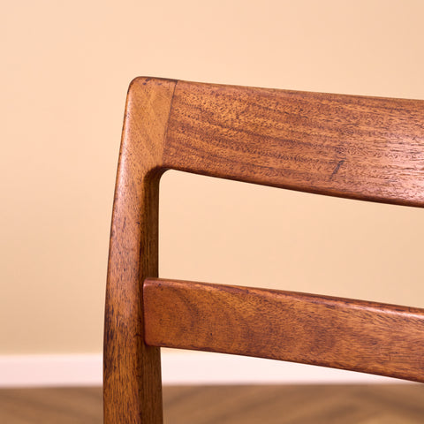 Swedish set of 4 dining chairs "Garmi" by Nilson Jonsson for Troeds