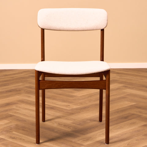 Danish set of 4 dining chairs by B. Rasmussen for Thorso Mobelfabrik