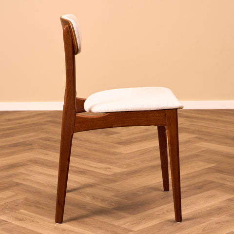 Danish set of 4 dining chairs by B. Rasmussen for Thorso Mobelfabrik