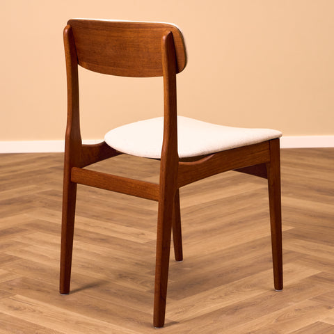 Danish set of 4 dining chairs by B. Rasmussen for Thorso Mobelfabrik