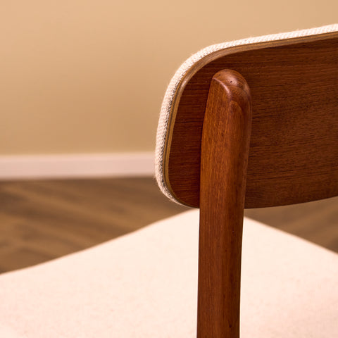 Danish set of 4 dining chairs by B. Rasmussen for Thorso Mobelfabrik