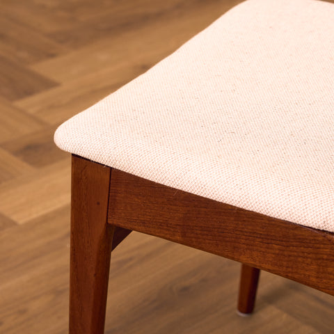 Danish set of 4 dining chairs by B. Rasmussen for Thorso Mobelfabrik